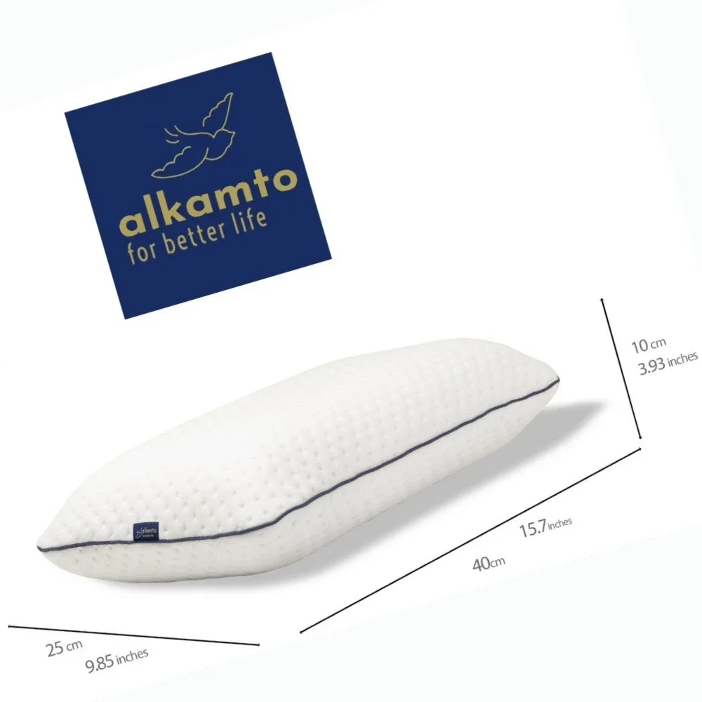 alkamto Travel‎ Camping Memory Foam Pillow Comfort Soft Packable Portable Beach